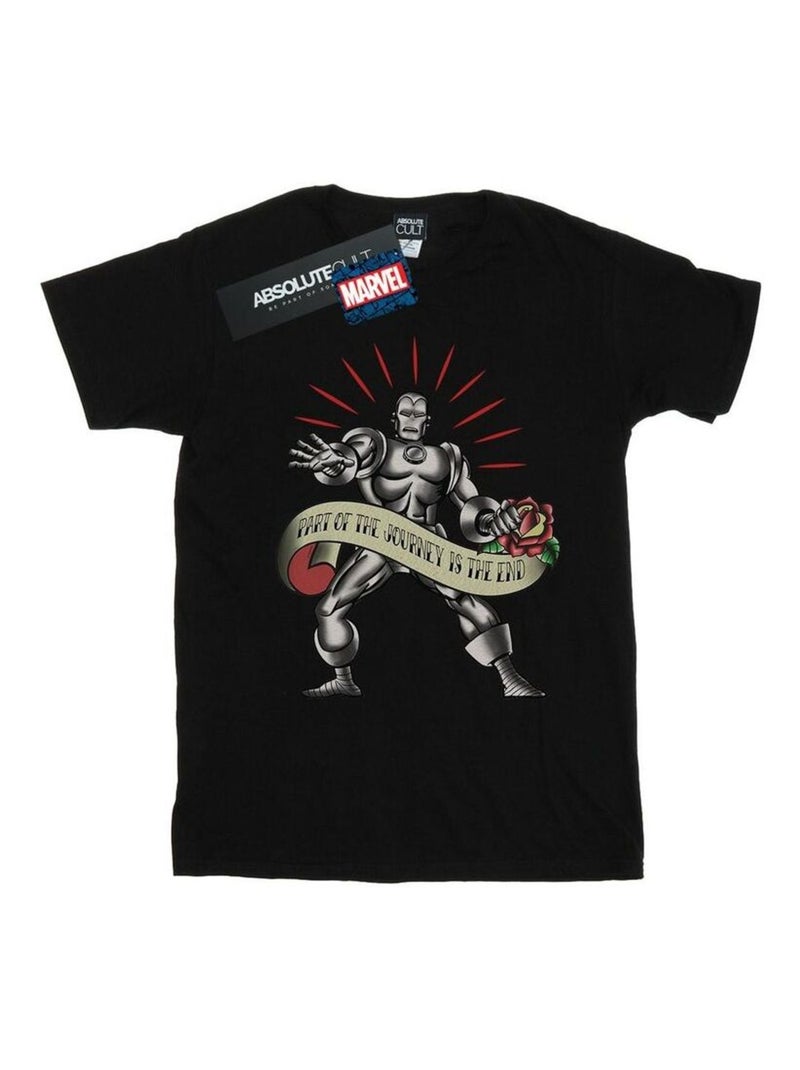 Marvel - T-shirt THE END Noir - Kiabi