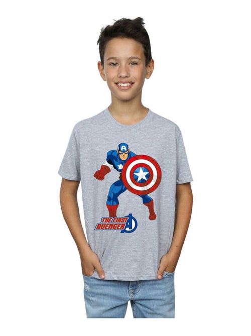 Marvel - T-shirt THE FIRST AVENGER - Kiabi