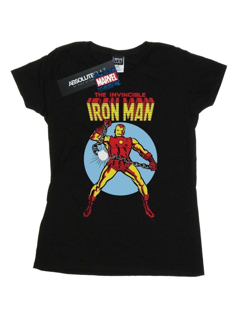 Marvel - T-shirt THE INVINCIBLE Noir - Kiabi