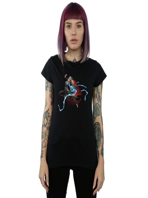 Marvel - T-shirt THE MIGHTY THOR GODDESS OF THUNDER - Kiabi