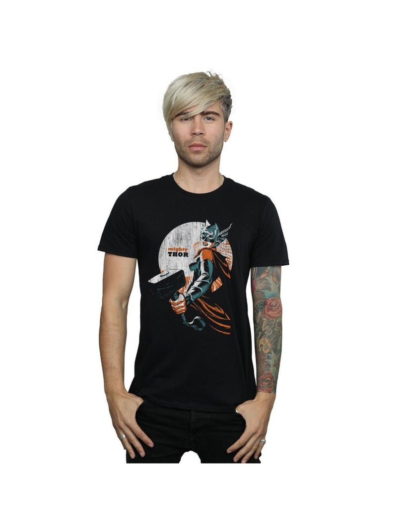 Marvel - T-shirt THE MIGHTY THOR PROPAGANDA Noir - Kiabi