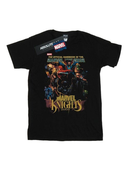 Marvel - T-shirt THE OFFICIAL HANDBOOK OF THE MARVEL UNIVERSE - Kiabi