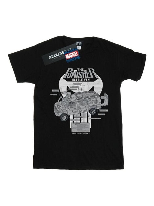 Marvel - T-shirt THE PUNISHER BATTLE VAN BREAKDOWN - Kiabi Marvel - T-shirt THE PUNISHER BATTLE VAN BREAKDOWN - Kiabi