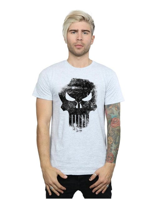 Marvel - T-shirt THE PUNISHER DISTRRESSED SKULL - Kiabi Marvel - T-shirt THE PUNISHER DISTRRESSED SKULL - Kiabi