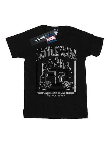 Marvel - T-shirt THE PUNISHER FRANK CASTLE'S BATTLE VANS