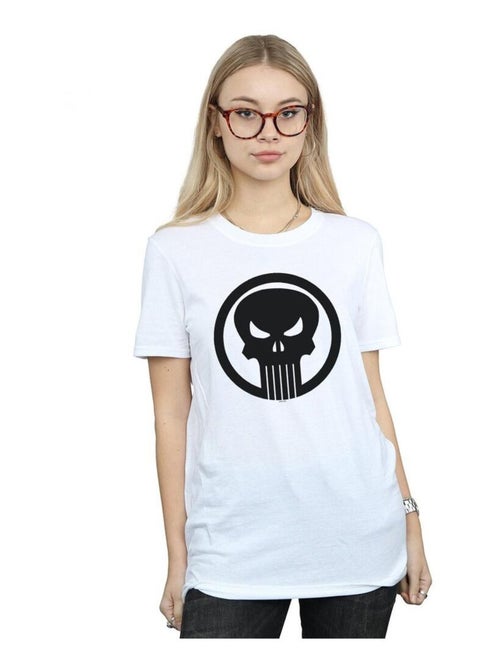 Marvel - T-shirt THE PUNISHER SKULL CIRCLE - Kiabi Marvel - T-shirt THE PUNISHER SKULL CIRCLE - Kiabi