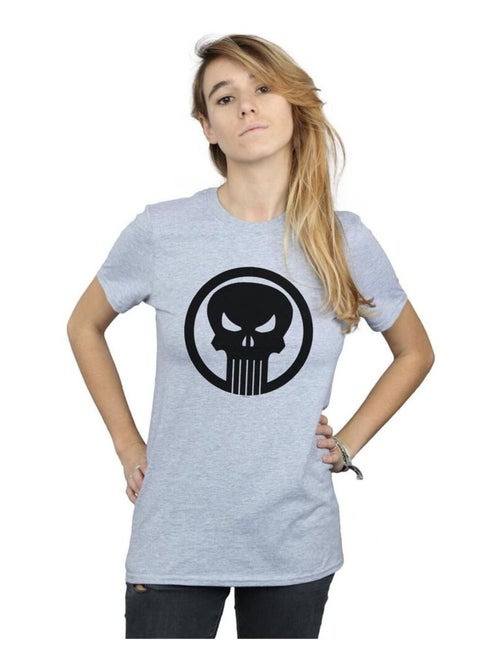 Marvel - T-shirt THE PUNISHER SKULL CIRCLE - Kiabi Marvel - T-shirt THE PUNISHER SKULL CIRCLE - Kiabi