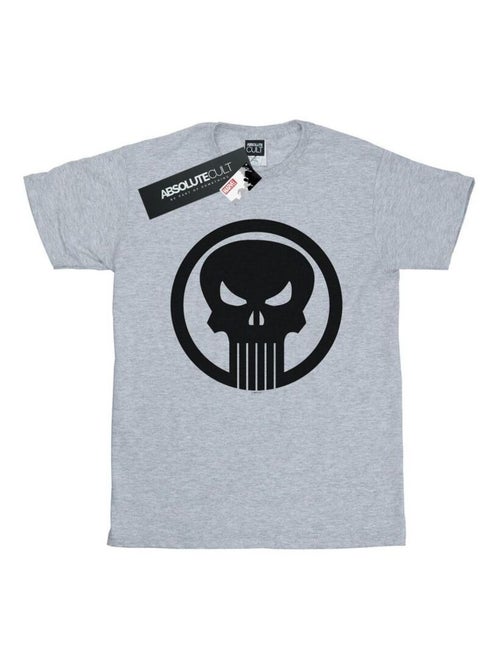 Marvel - T-shirt THE PUNISHER SKULL CIRCLE - Kiabi Marvel - T-shirt THE PUNISHER SKULL CIRCLE - Kiabi