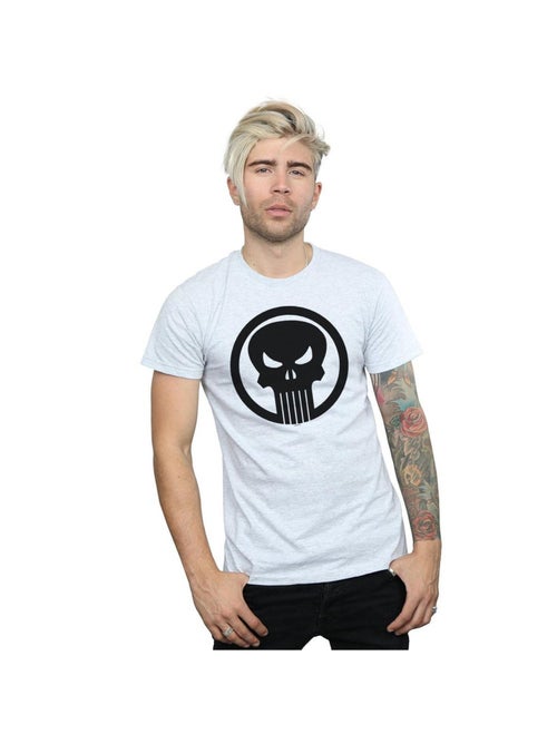 Marvel - T-shirt THE PUNISHER SKULL CIRCLE - Kiabi Marvel - T-shirt THE PUNISHER SKULL CIRCLE - Kiabi