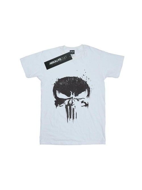 Marvel - T-shirt THE PUNISHER TV SKULL LOGO - Kiabi