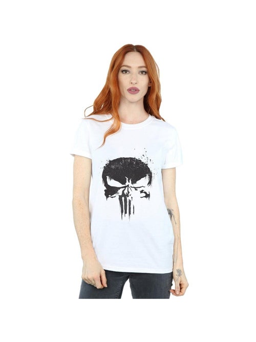 Marvel - T-shirt THE PUNISHER TV SKULL LOGO - Kiabi