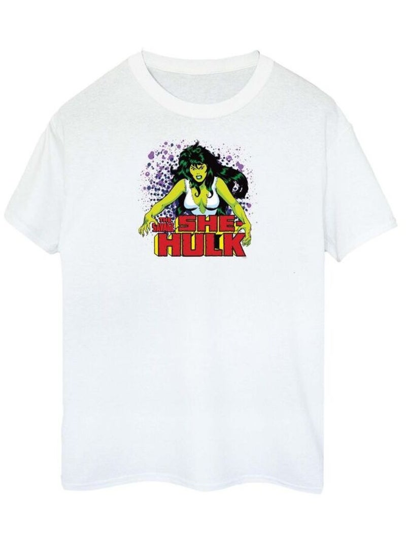 Marvel - T-shirt THE SAVAGE Blanc - Kiabi