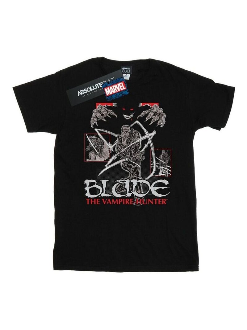 Marvel - T-shirt THE VAMPIRE HUNTER Noir - Kiabi