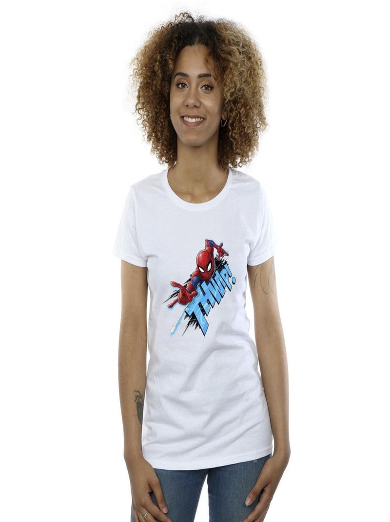 Marvel - T-shirt THUMP Blanc - Kiabi