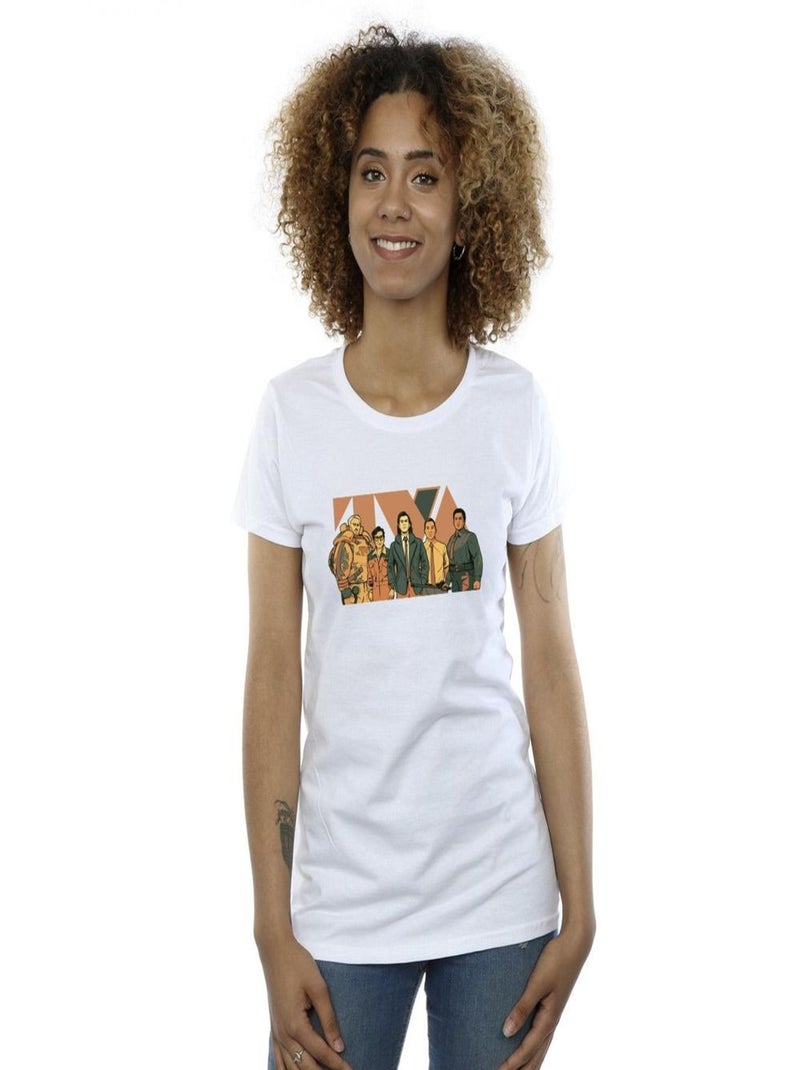 Marvel - T-shirt TVA Blanc - Kiabi