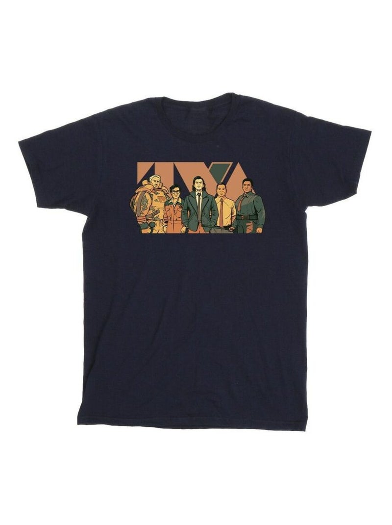 Marvel - T-shirt TVA Bleu marine - Kiabi