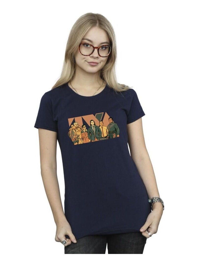 Marvel - T-shirt TVA Bleu marine - Kiabi