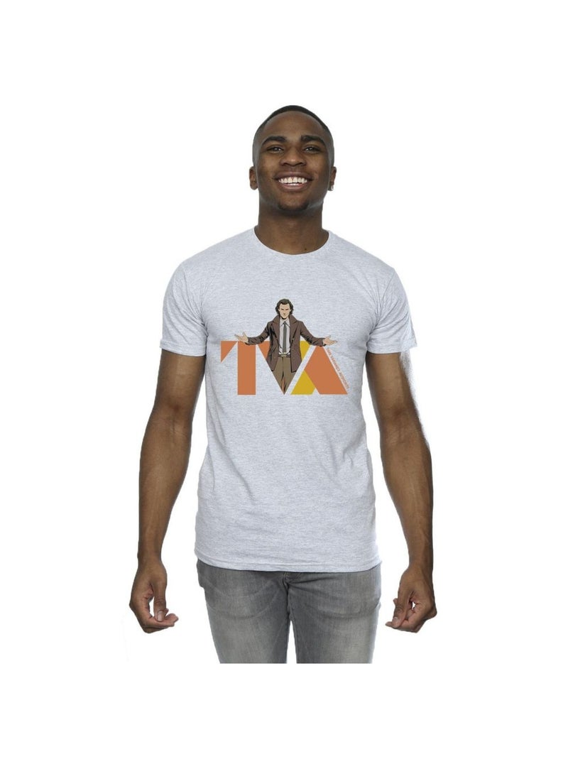 Marvel - T-shirt TVA Gris chiné - Kiabi