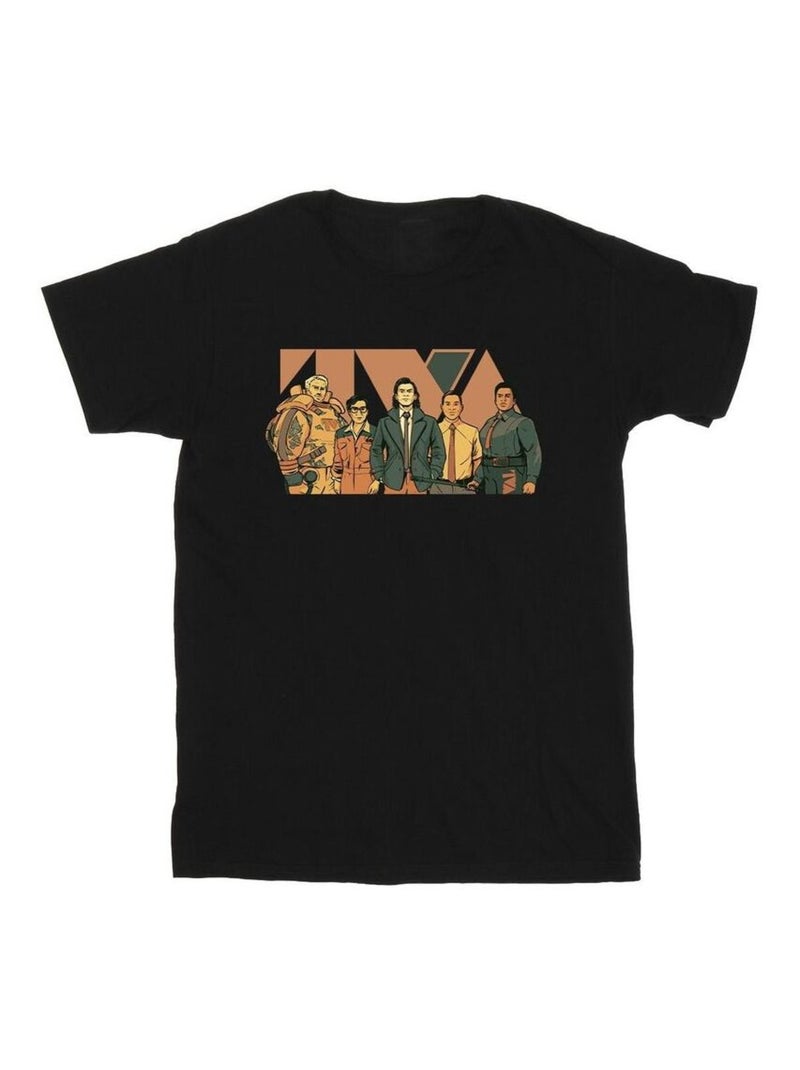 Marvel - T-shirt TVA Noir - Kiabi