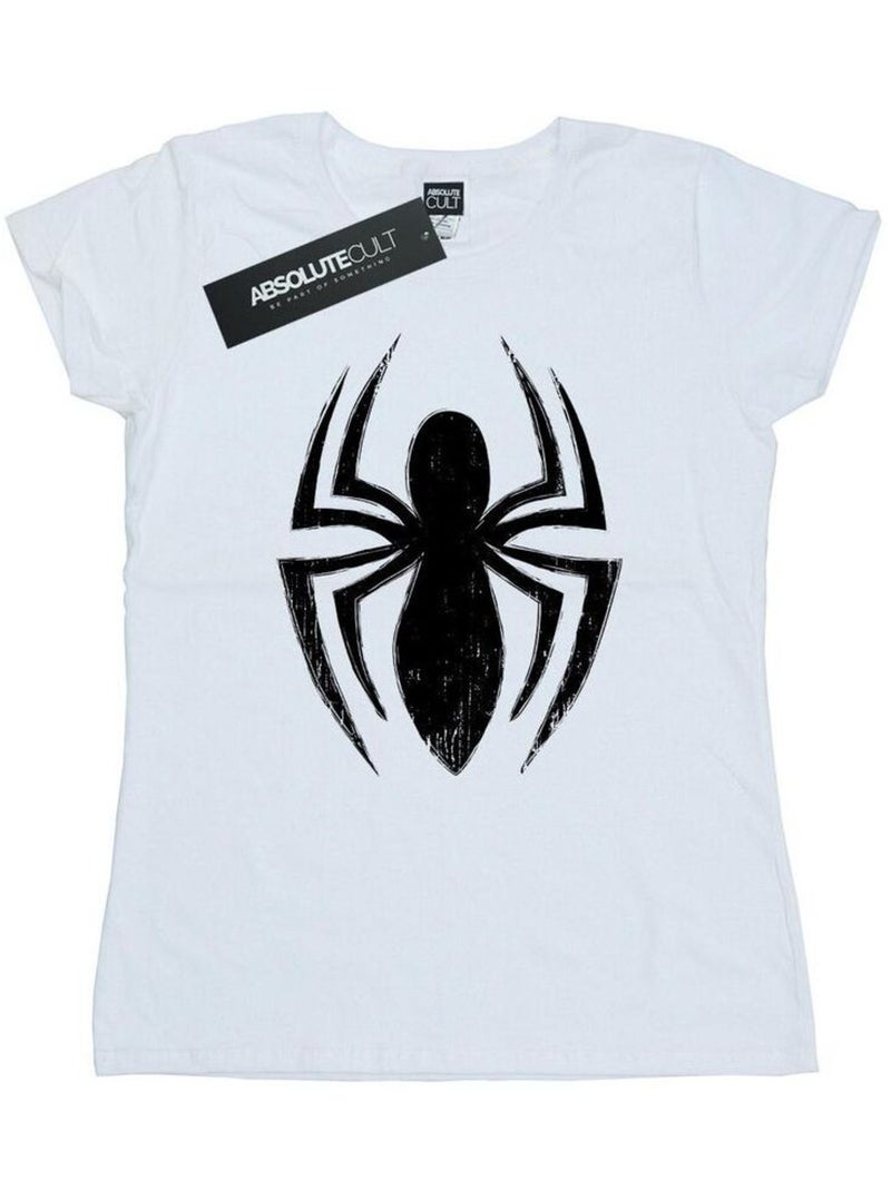 Marvel - T-shirt ULTIMATE SPIDER Blanc - Kiabi