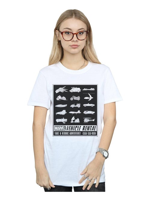 Marvel - T-shirt VEHICLE RENTALS - Kiabi