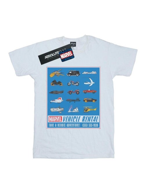 Marvel - T-shirt VEHICLE RENTALS - Kiabi