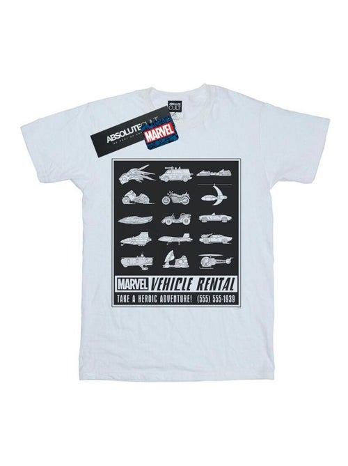 Marvel - T-shirt VEHICLE RENTALS - Kiabi