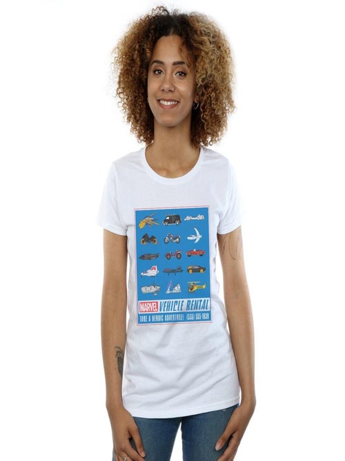 Marvel - T-shirt VEHICLE RENTALS - Kiabi