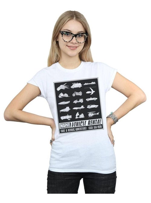 Marvel - T-shirt VEHICLE RENTALS - Kiabi