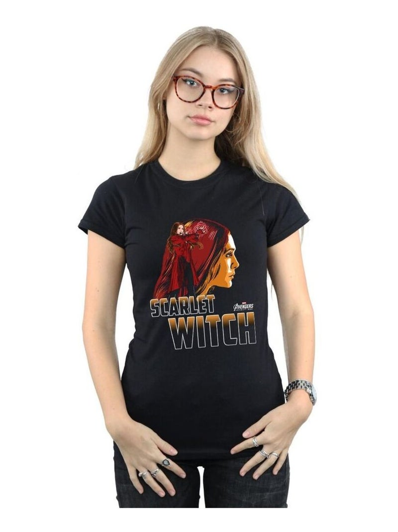 Marvel - T-shirt Vengeurs: Infinity War Noir - Kiabi