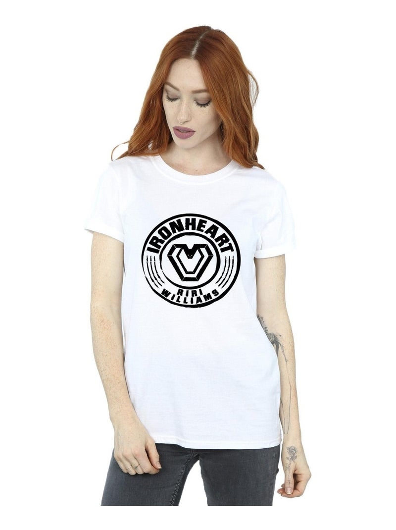 Marvel - T-shirt WAKANDA FOREVER Blanc - Kiabi