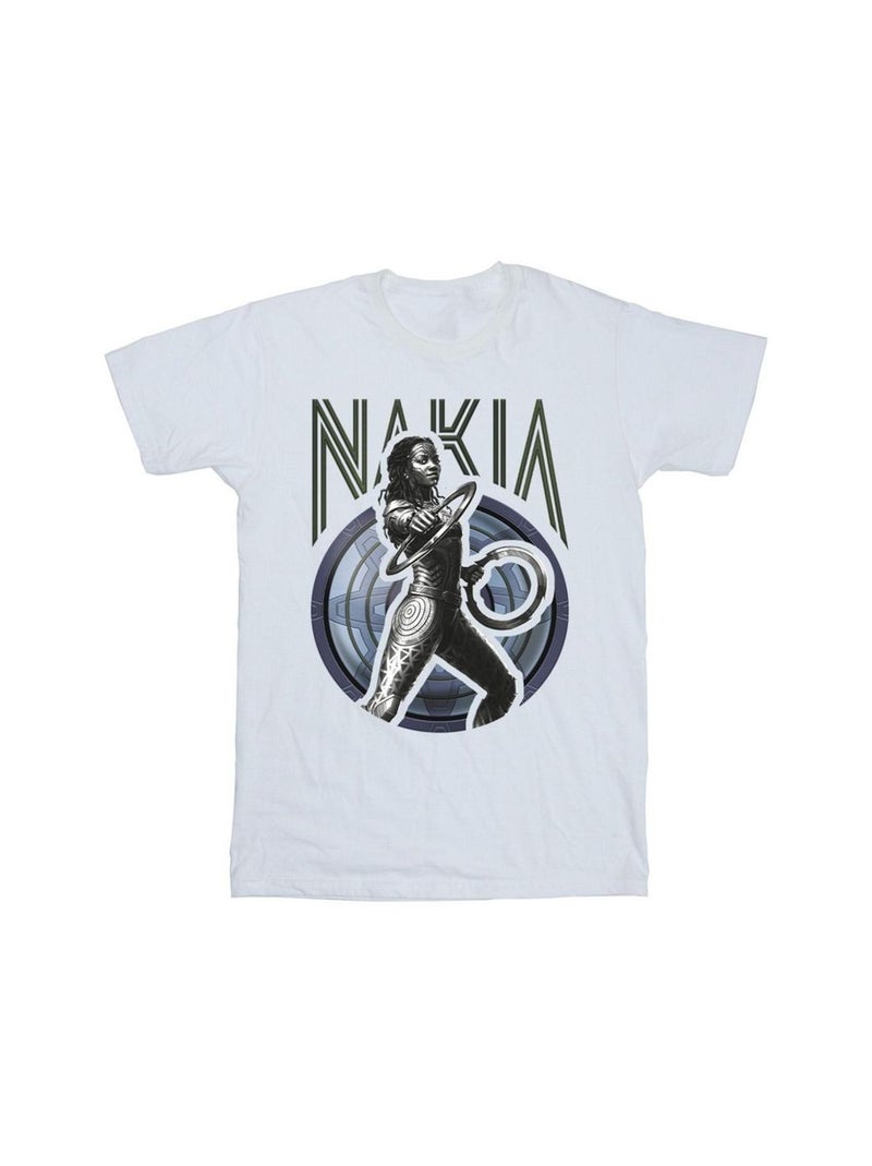 Marvel - T-shirt WAKANDA FOREVER Blanc - Kiabi