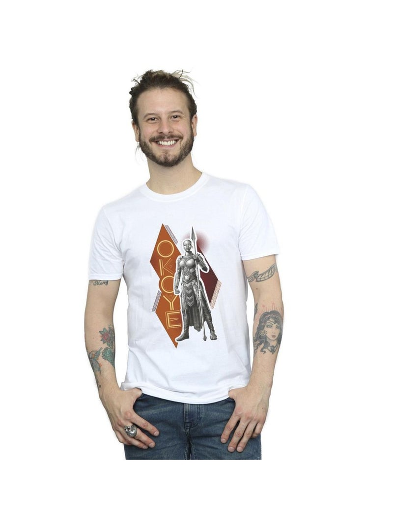 Marvel - T-shirt WAKANDA FOREVER Blanc - Kiabi