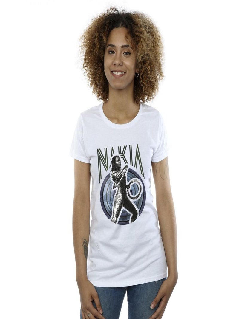 Marvel - T-shirt WAKANDA FOREVER Blanc - Kiabi