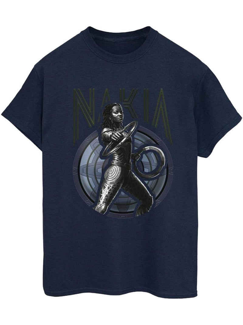 Marvel - T-shirt WAKANDA FOREVER Bleu marine - Kiabi