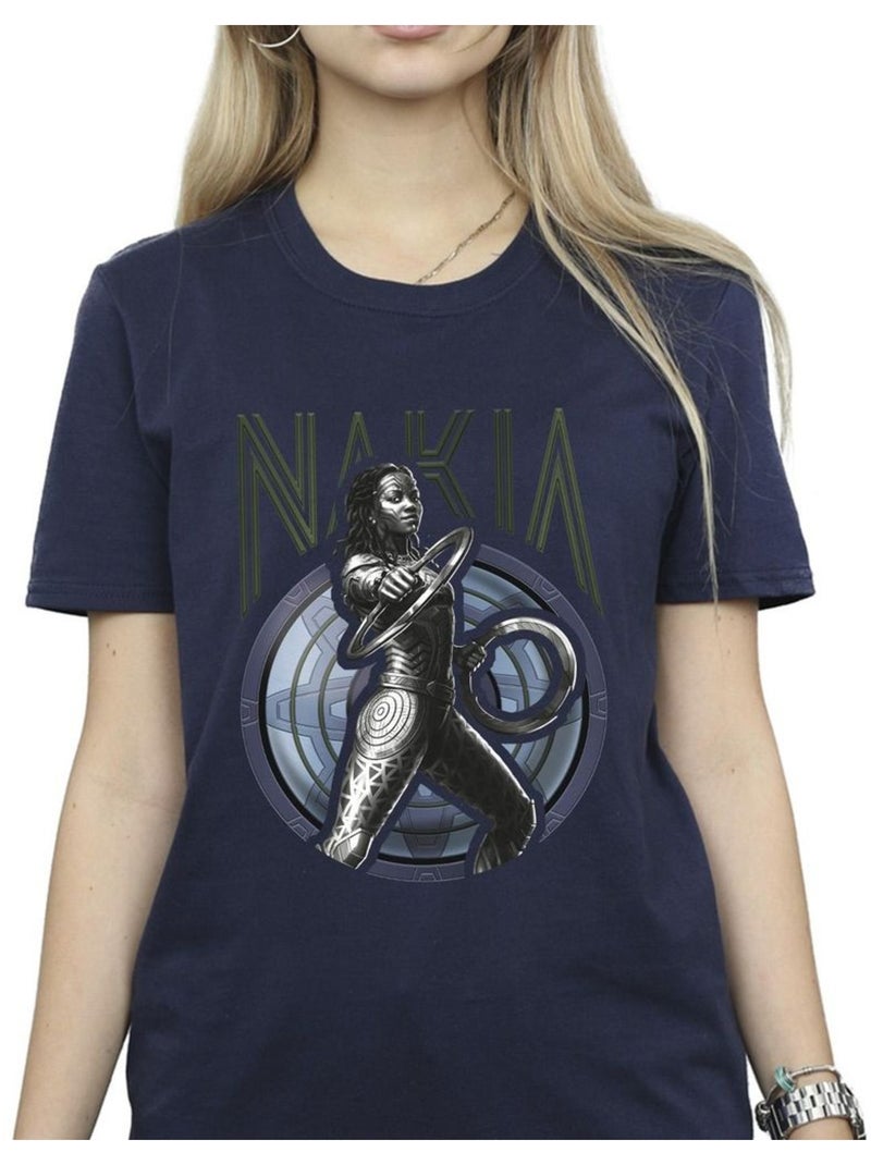 Marvel - T-shirt WAKANDA FOREVER Bleu marine - Kiabi