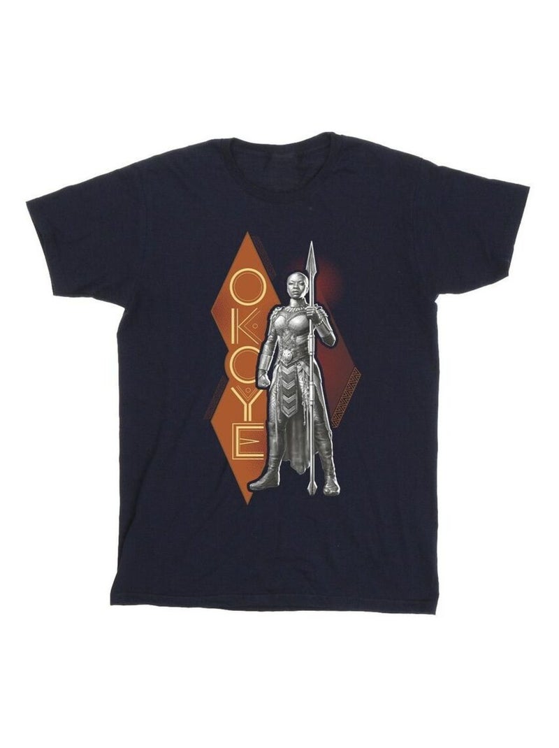 Marvel - T-shirt WAKANDA FOREVER Bleu marine - Kiabi