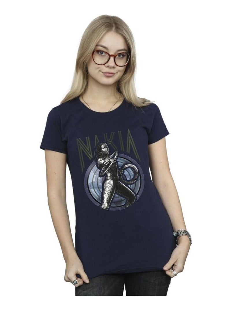 Marvel - T-shirt WAKANDA FOREVER Bleu marine - Kiabi