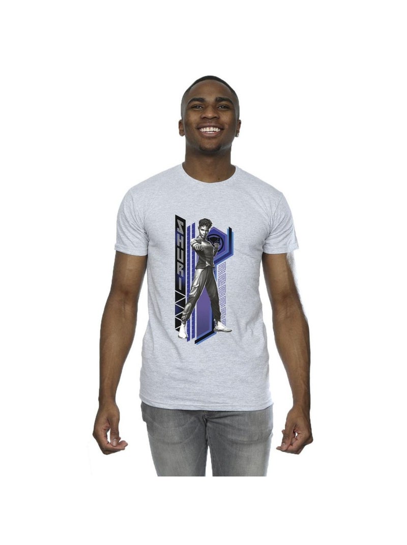 Marvel - T-shirt WAKANDA FOREVER Gris chiné - Kiabi