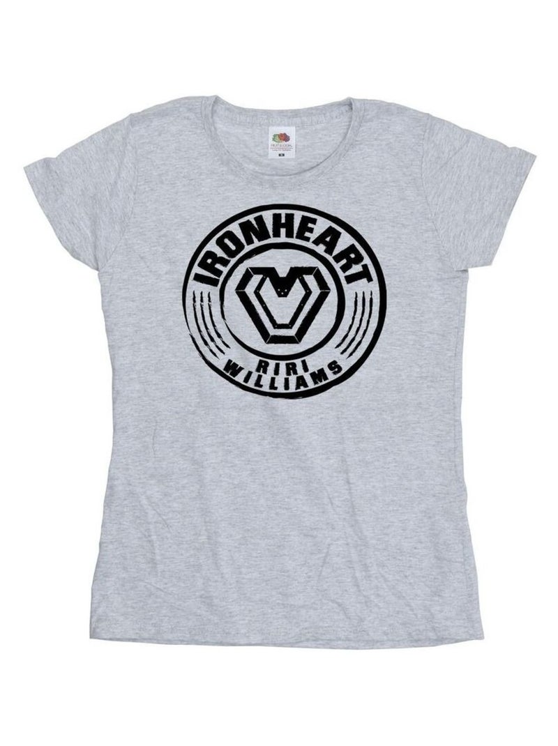 Marvel - T-shirt WAKANDA FOREVER Gris chiné - Kiabi