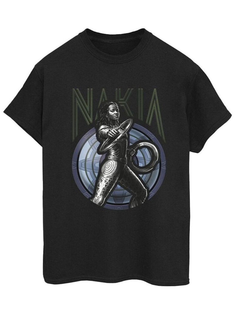 Marvel - T-shirt WAKANDA FOREVER Noir - Kiabi