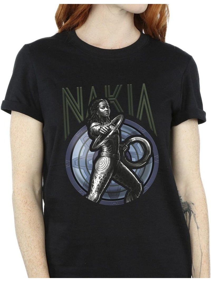 Marvel - T-shirt WAKANDA FOREVER Noir - Kiabi