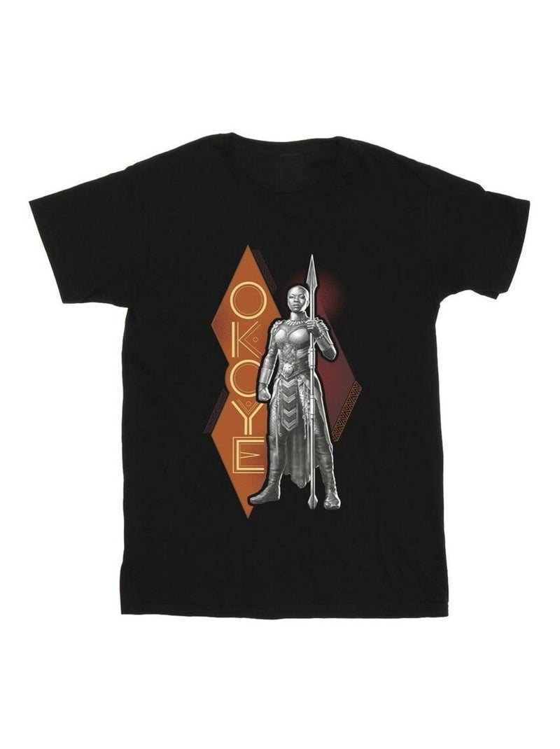 Marvel - T-shirt WAKANDA FOREVER Noir - Kiabi