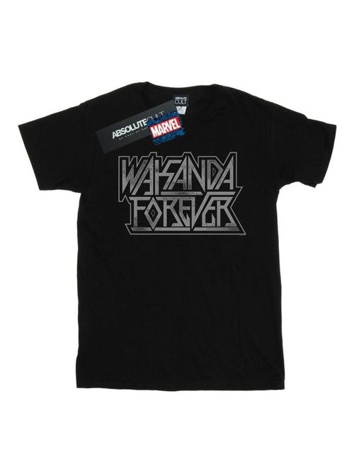 Marvel - T-shirt WAKANDA FOREVER - Kiabi Marvel - T-shirt WAKANDA FOREVER - Kiabi