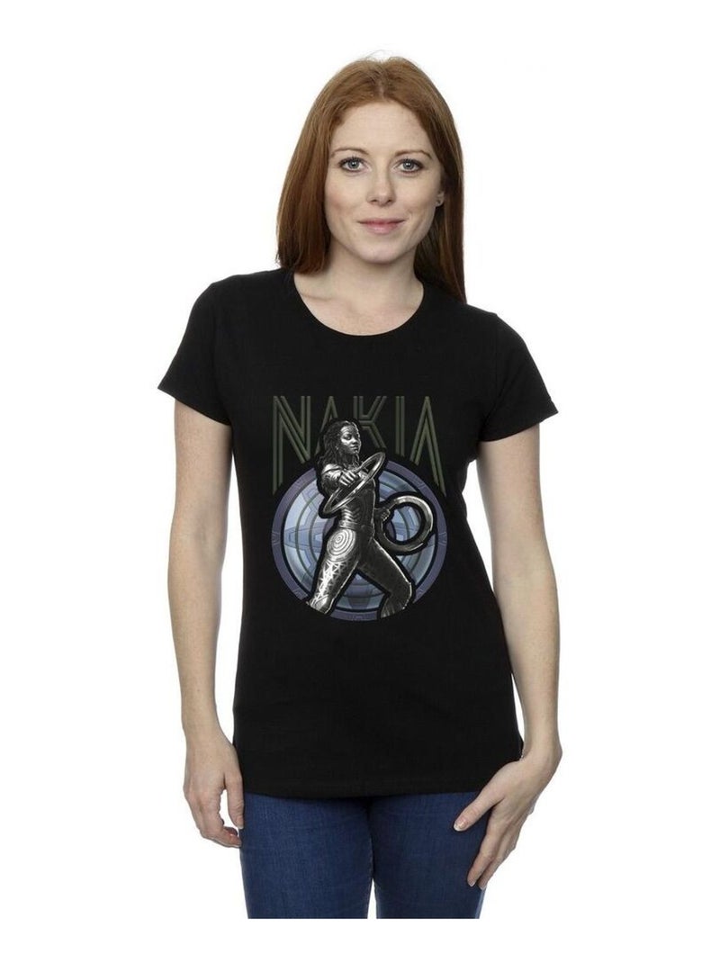 Marvel - T-shirt WAKANDA FOREVER Noir - Kiabi