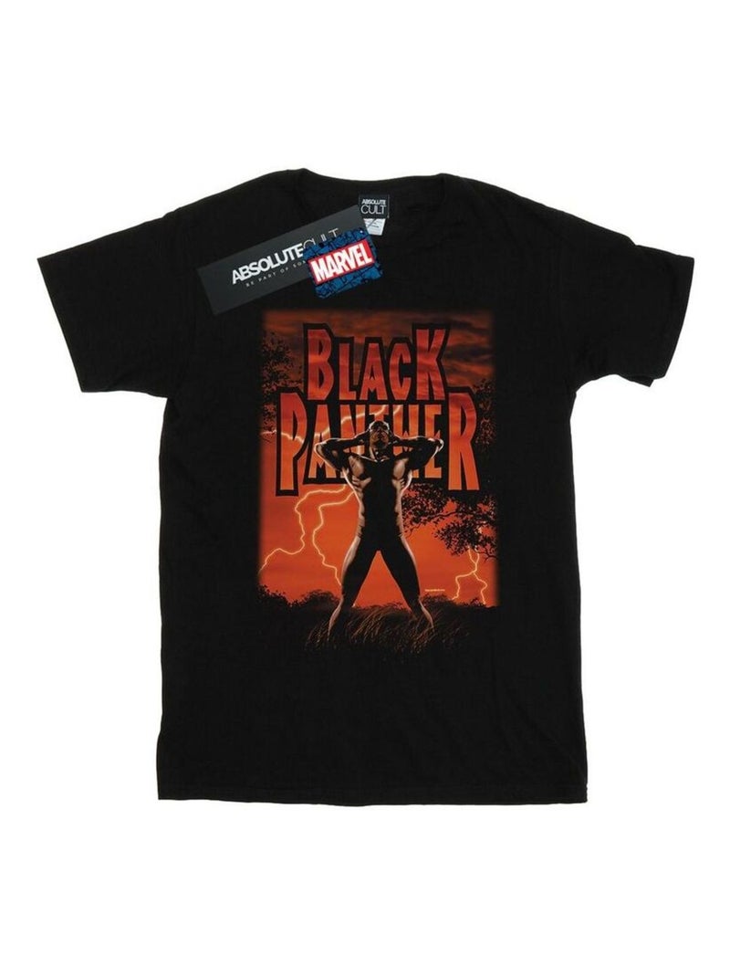 Marvel - T-shirt WAKANDA Noir - Kiabi