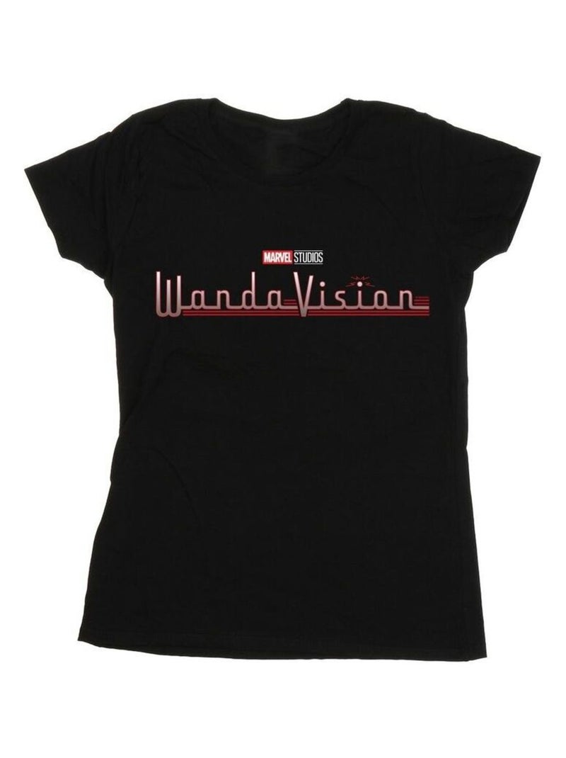 Marvel - T-shirt WANDAVISION Noir - Kiabi