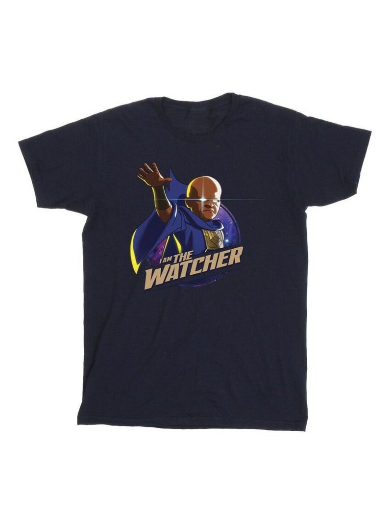 Marvel - T-shirt WHAT IF Bleu marine - Kiabi