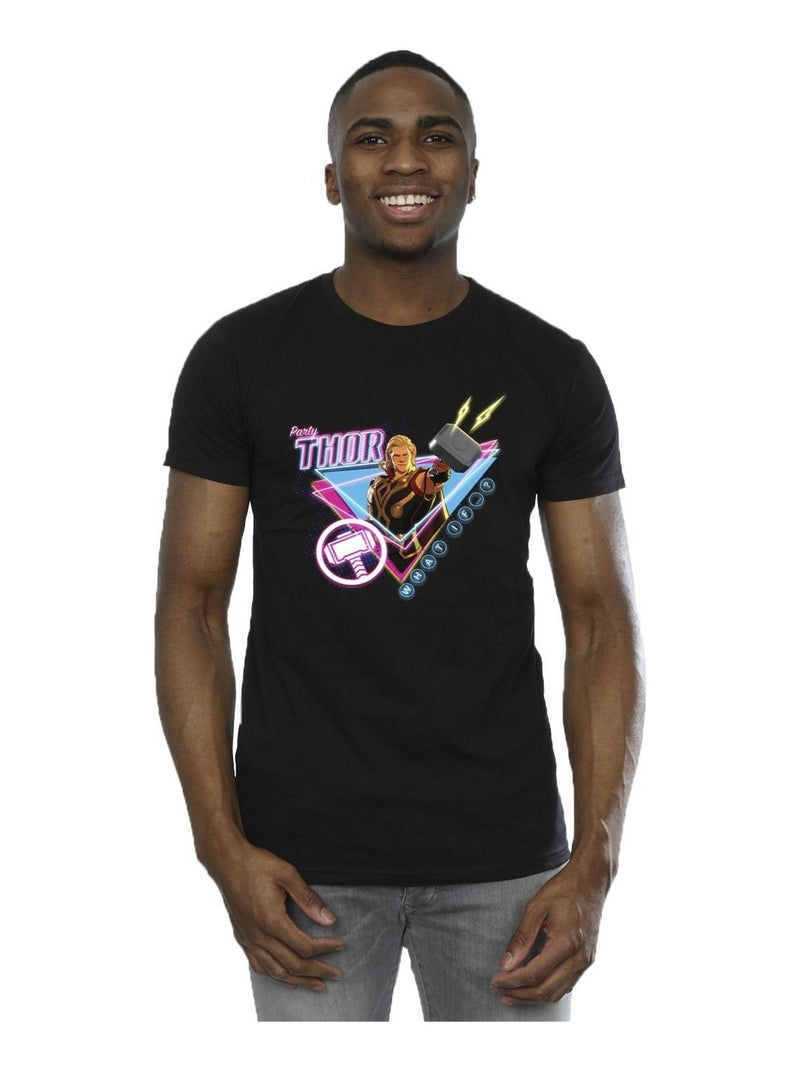 Marvel - T-shirt WHAT IF Noir - Kiabi