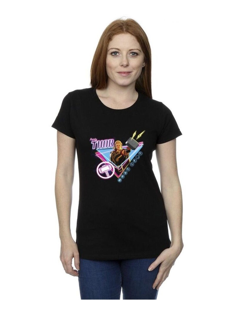 Marvel - T-shirt WHAT IF Noir - Kiabi